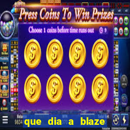 que dia a blaze paga o cashback